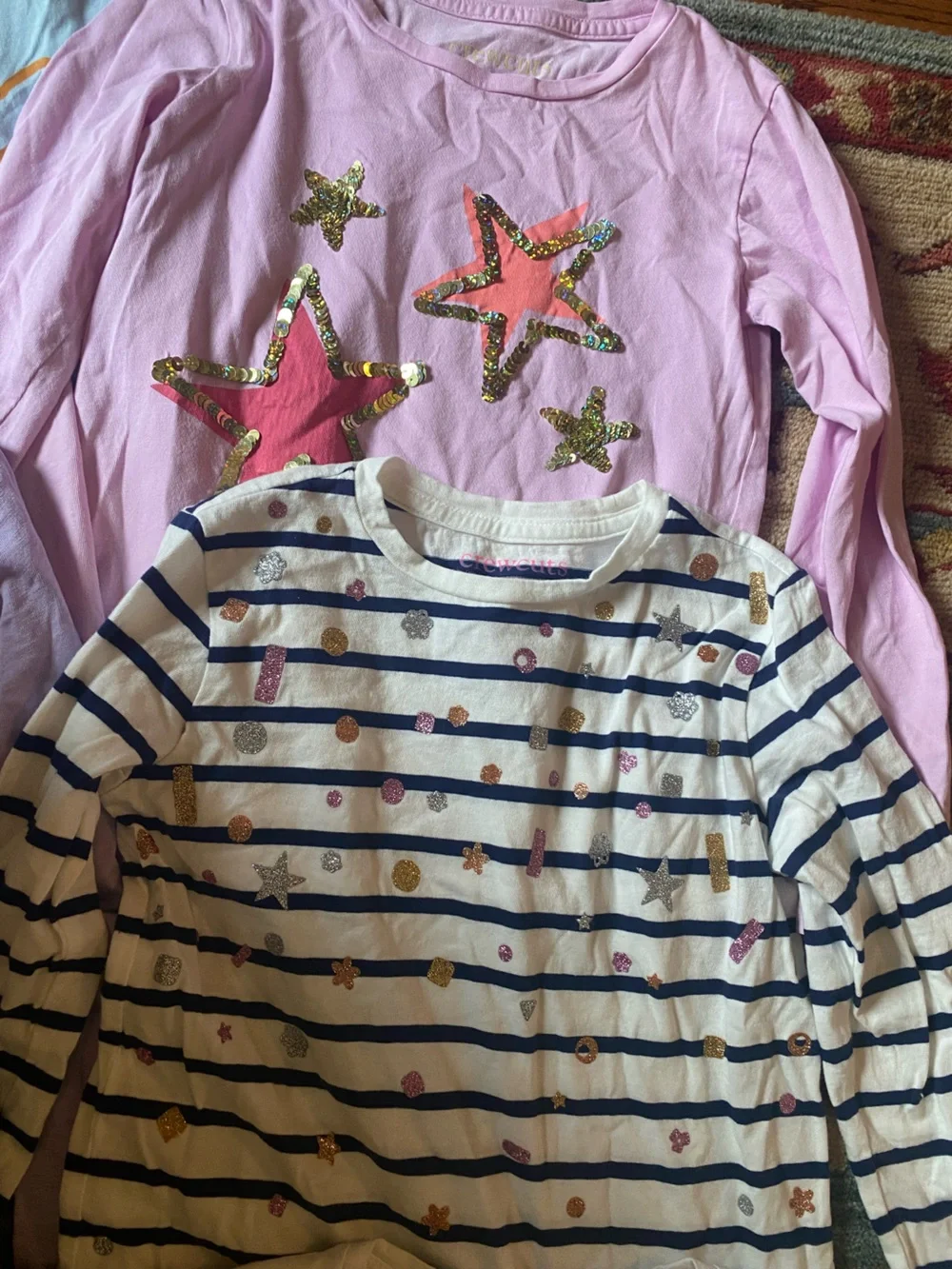 Crewcut bundle - 6 Long-Sleeve Top - size 6/7